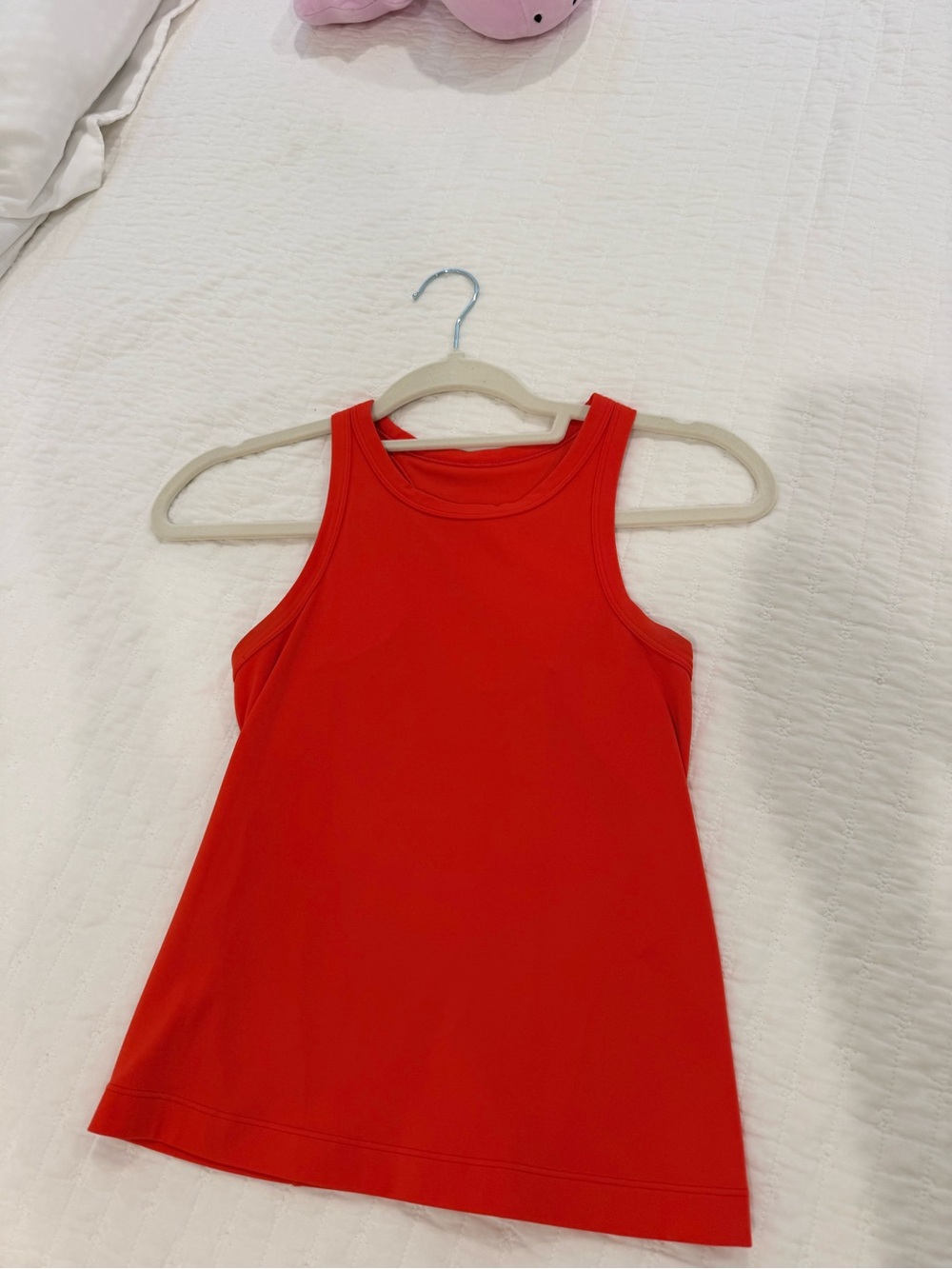 lululemon Red/Orange Athletic Racerback Tank